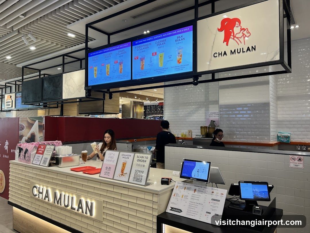 Cha Mulan Counter Interior