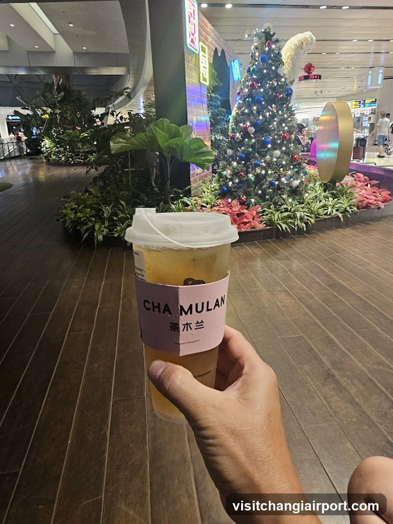 Chamulan Drink at Airport Terminal