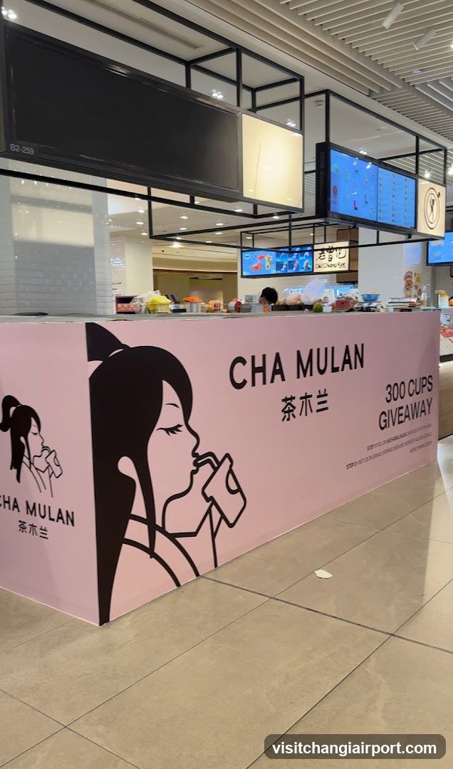 Cha Mulan Tea Stall Interior