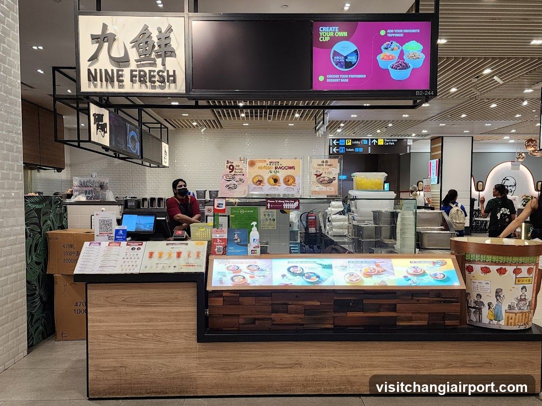 NINE FRESH Counter Interior