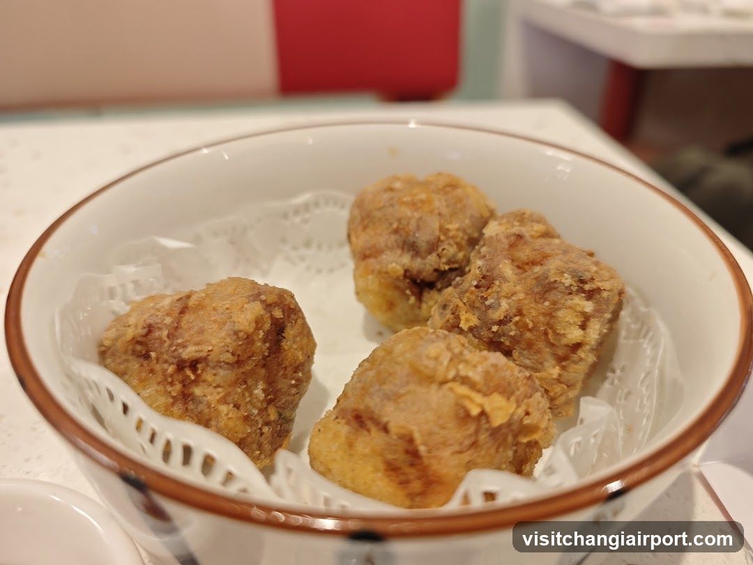 Fried Dumplings in Bowl