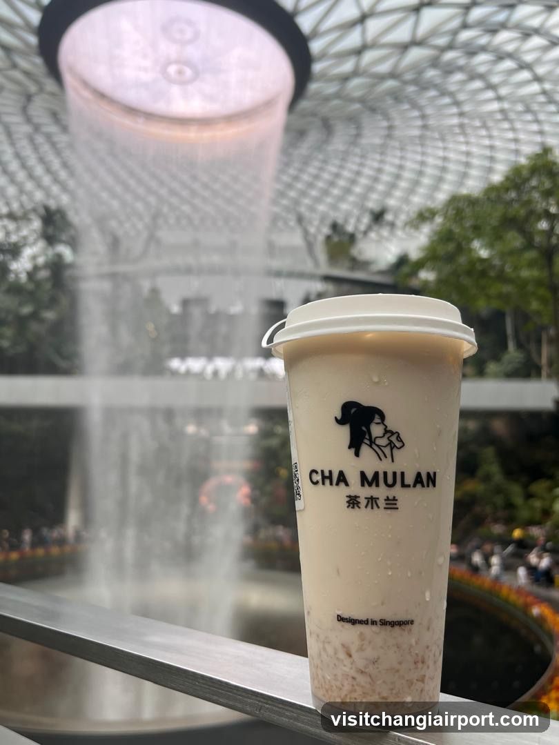 Cha Mulan Drink at Marina Bay Sands