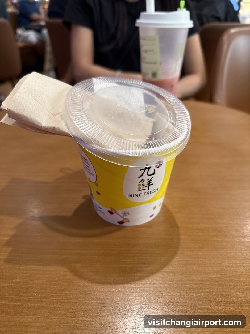 Nine Fresh Cup on Table