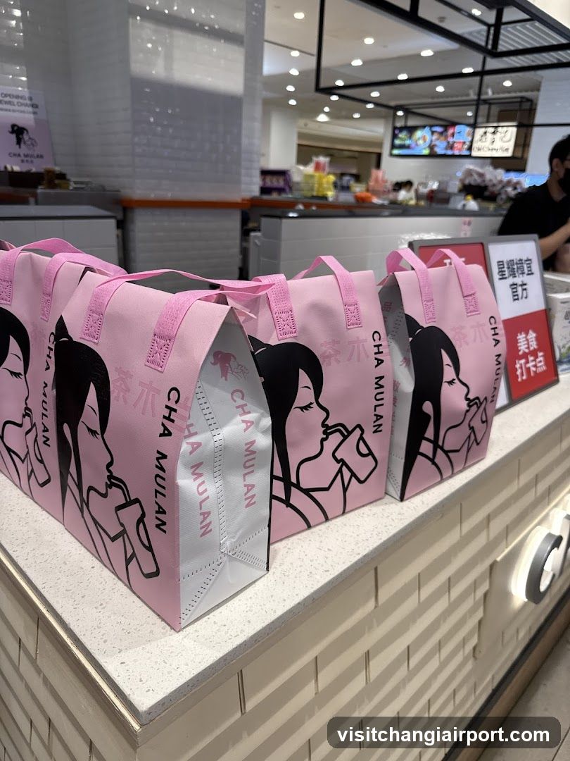 Cha Mulan Takeaway Bags