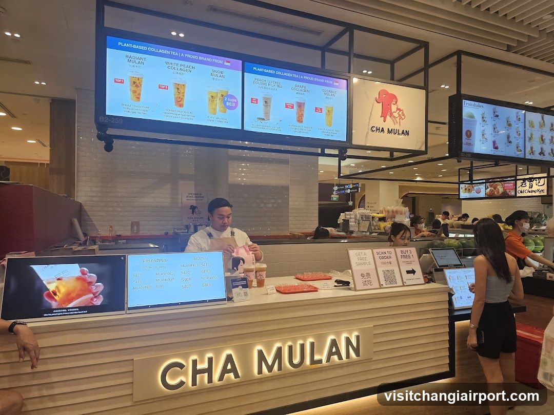 Cha Mulan Counter Interior