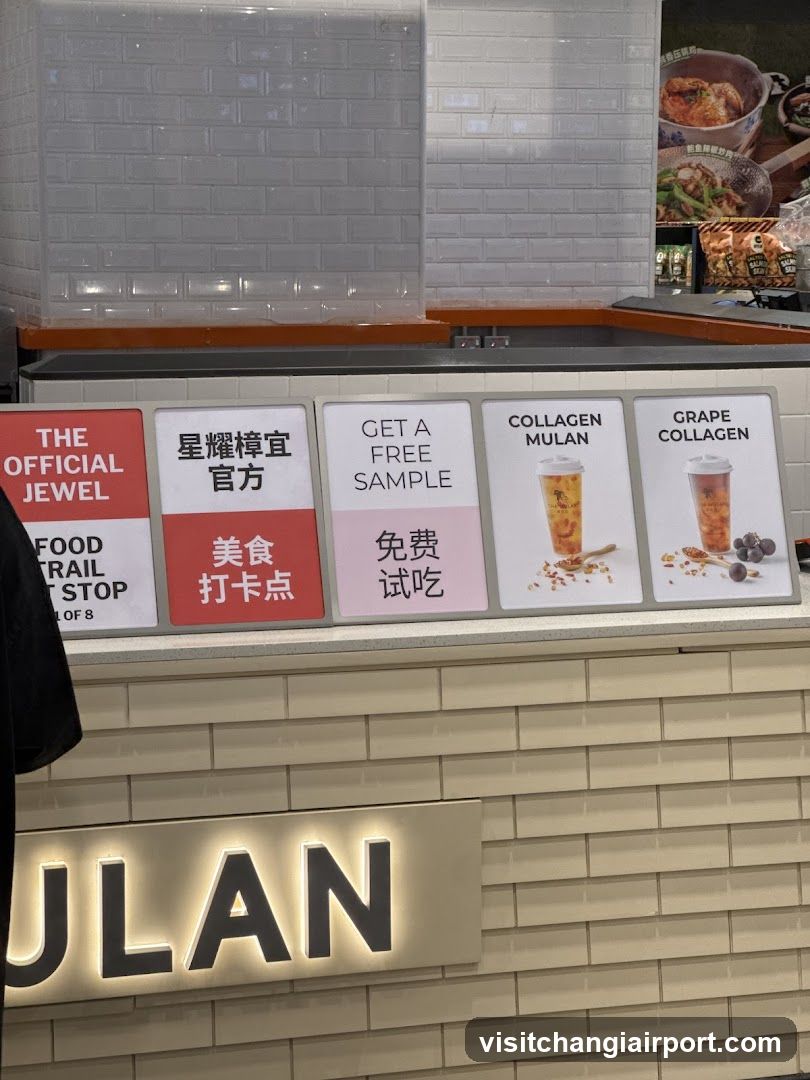 Starbucks and Mulan Drink Display