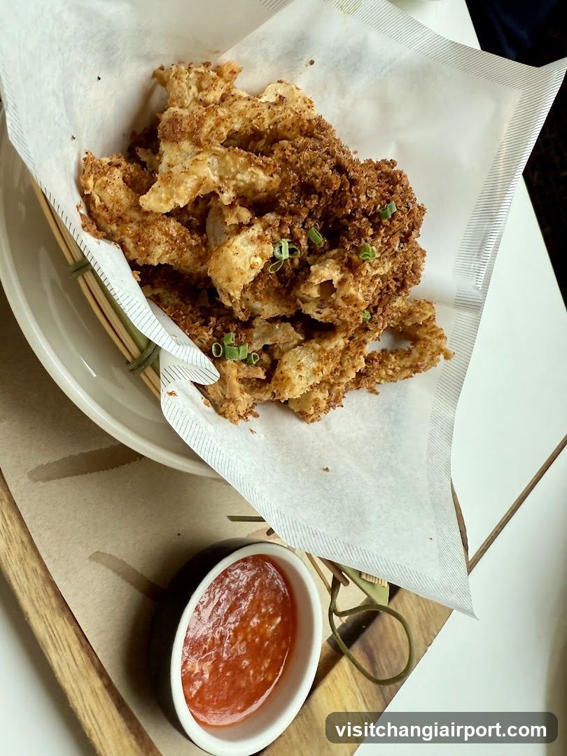 Fried Food with Dip