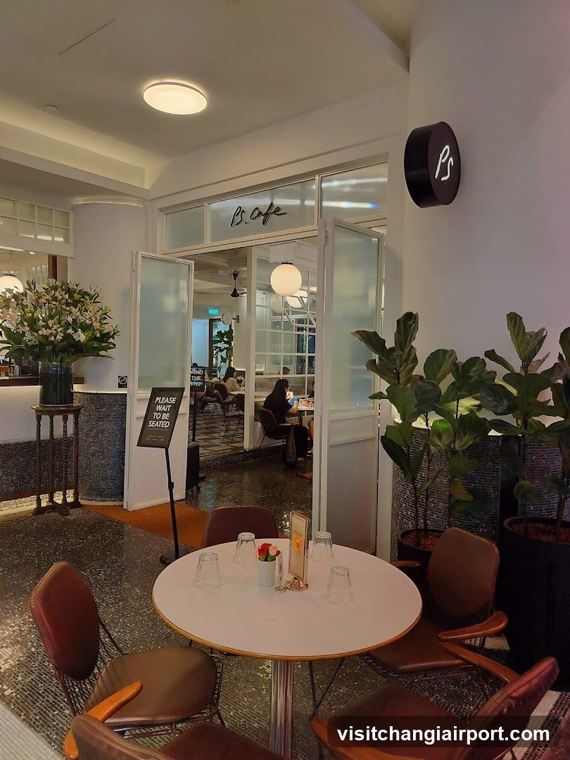 Cafe Interior with Seating Area