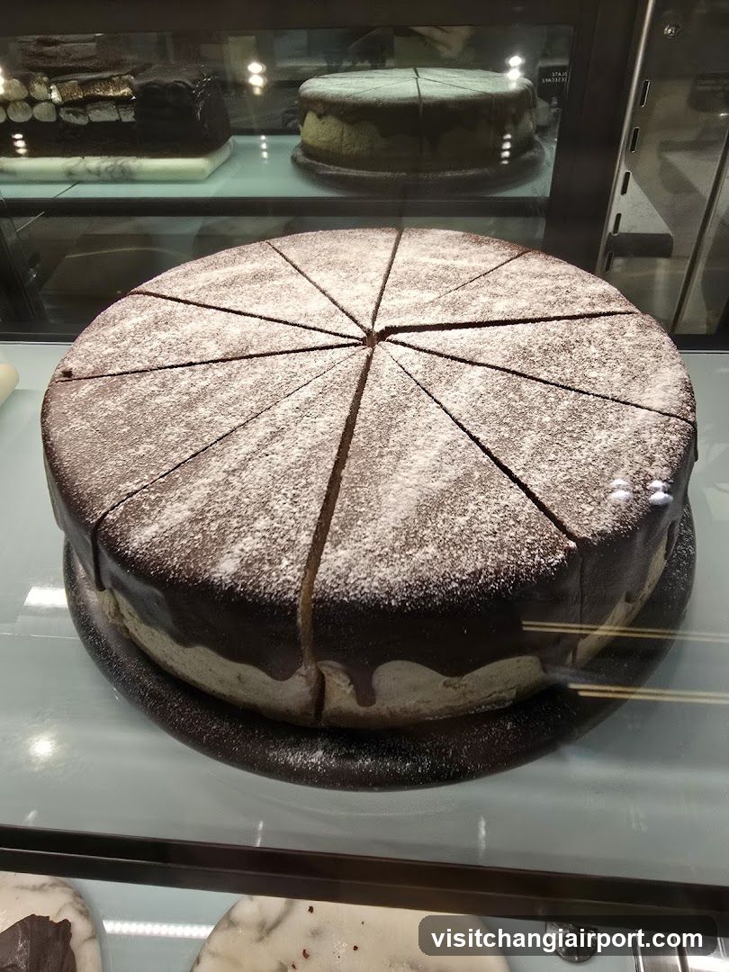 Chocolate Cake Display