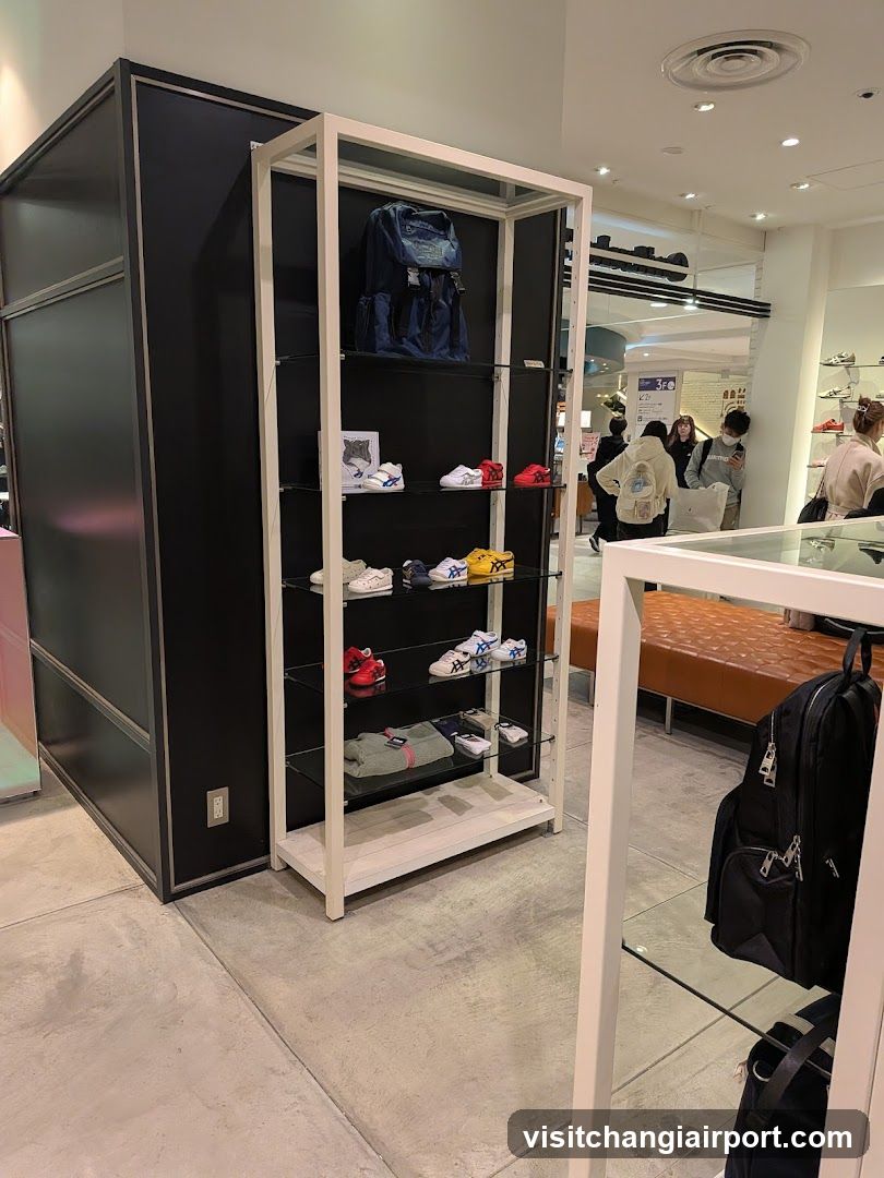 Shoe Display in Store Interior