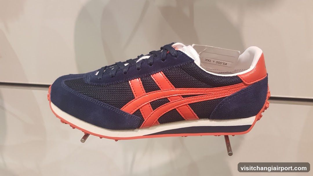 Onitsuka Tiger Shoe Display