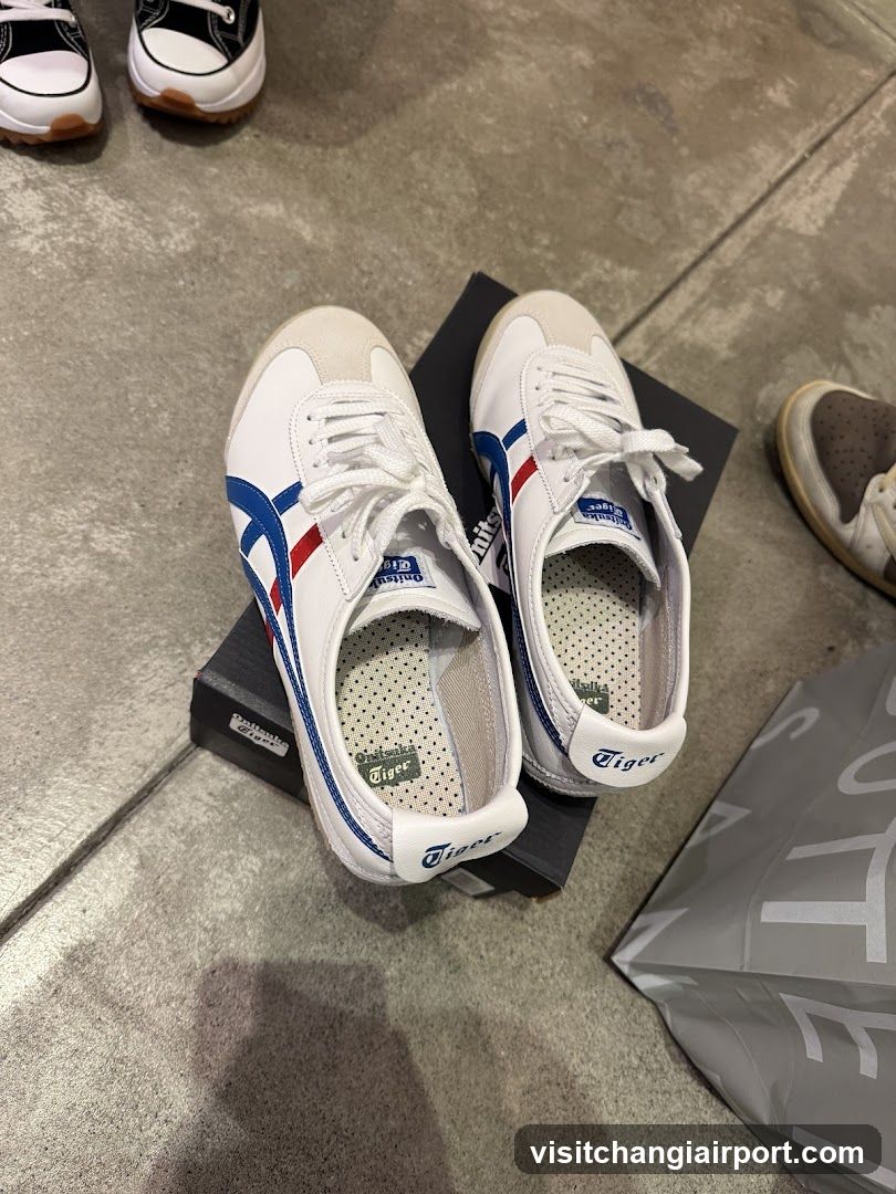 Onitsuka Tiger Shoes Display