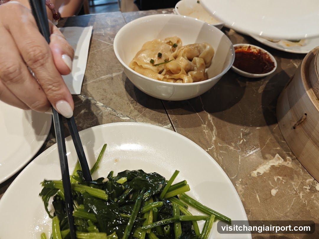 Dining Table with Chinese Dishes