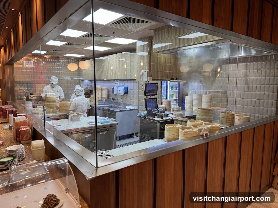 Dumpling Kitchen Interior View
