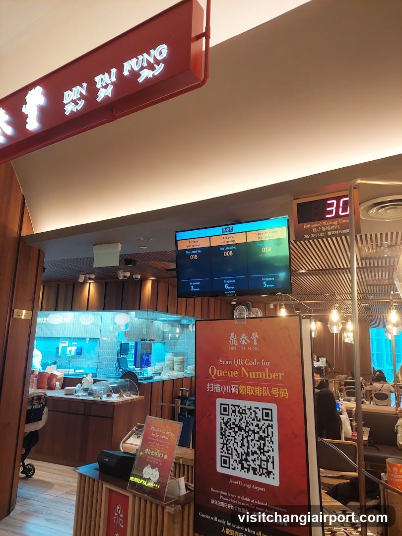 Din Tai Fung Restaurant Interior