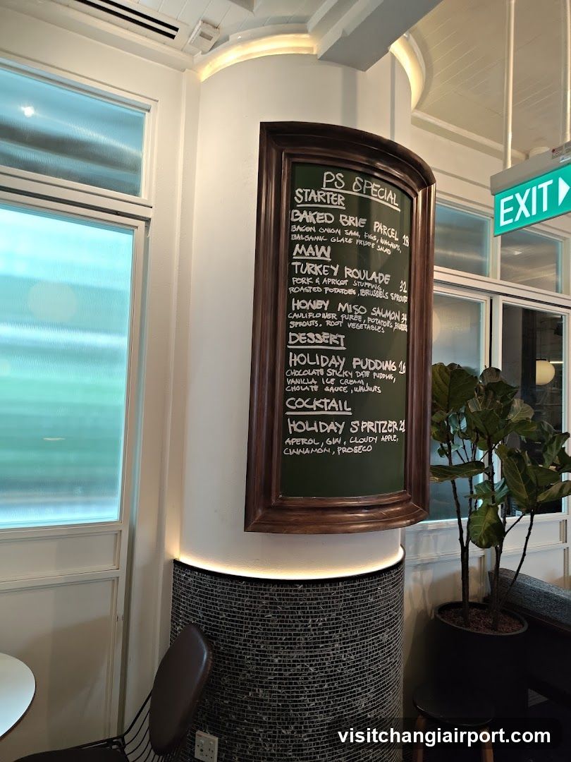 PS Special Menu Board