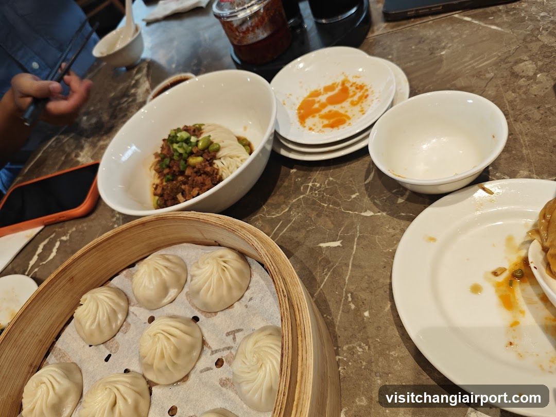 Dining Table with Food
