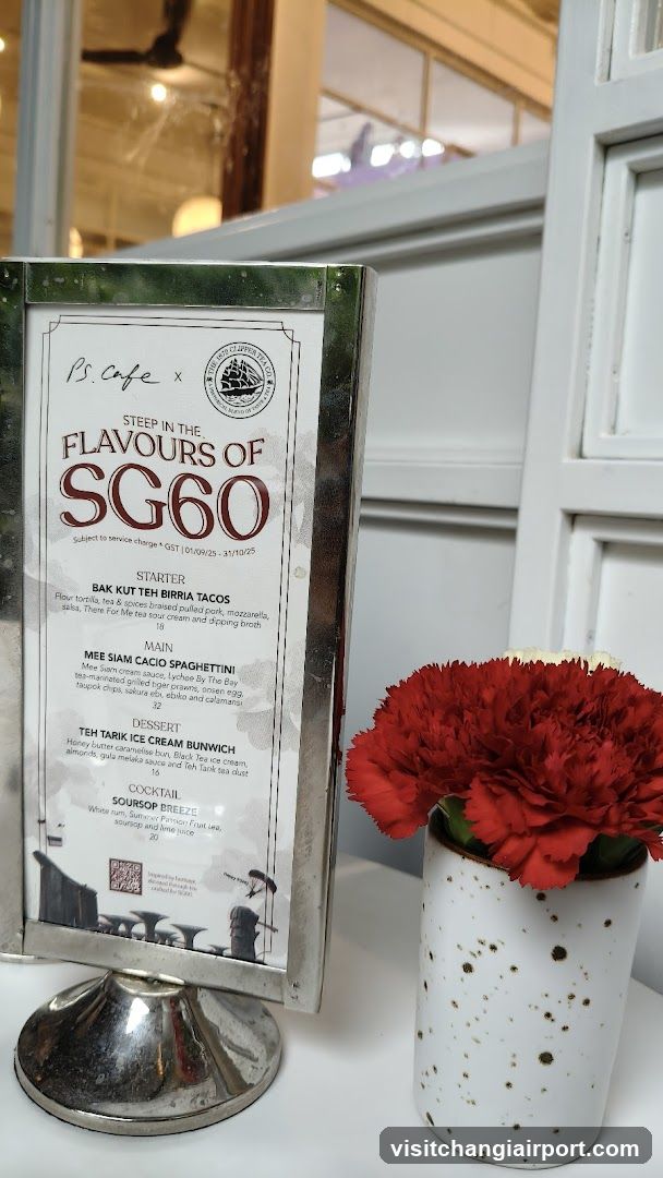 SG60 Menu Board