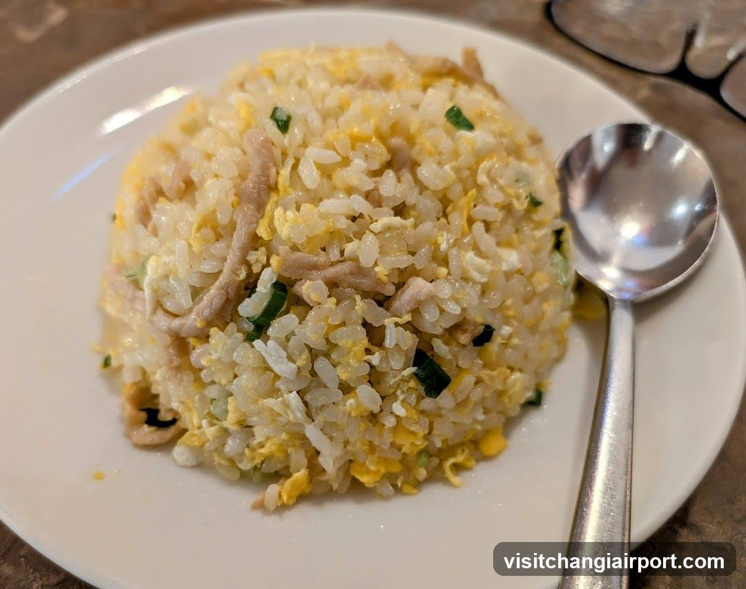 Fried Rice with Egg and Pork