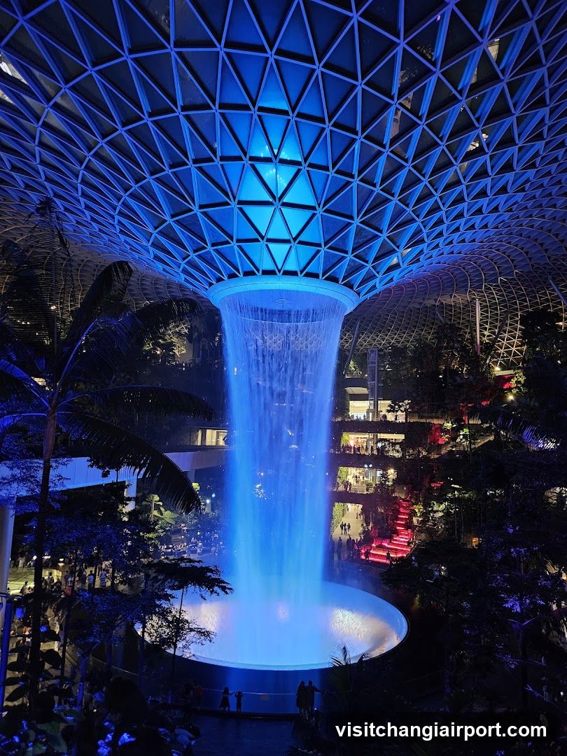 The Jewel Changi Airport Waterfall