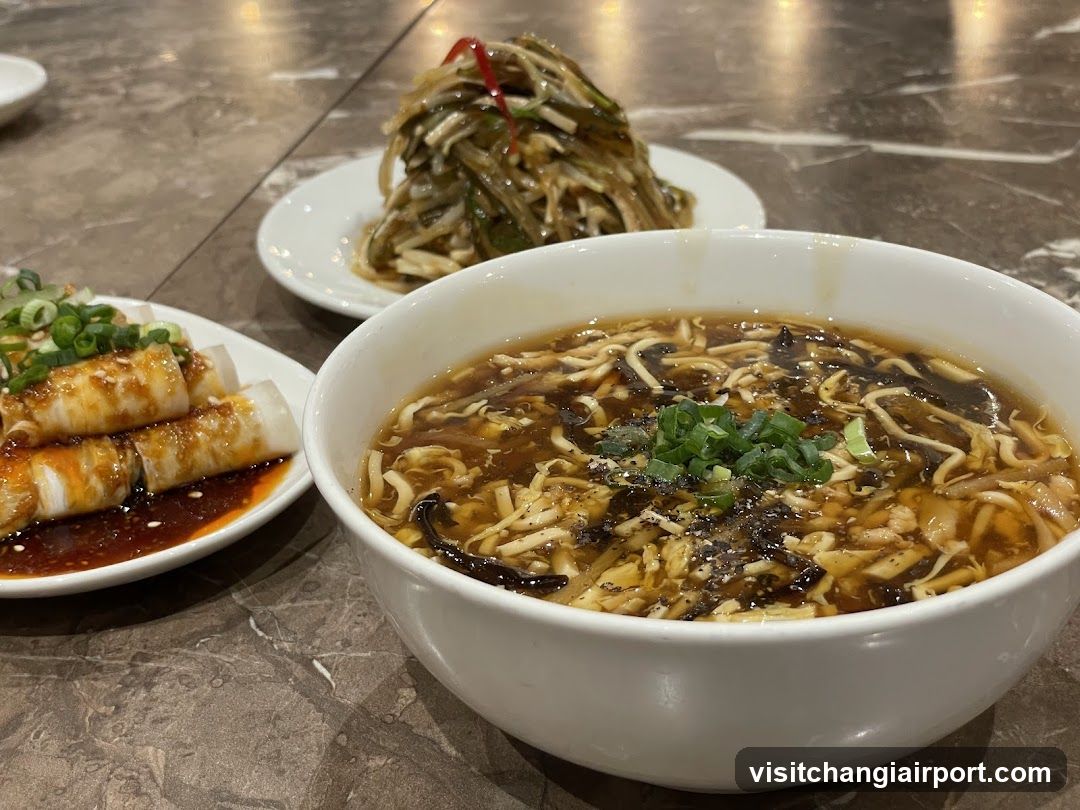 Chinese Dishes on Table