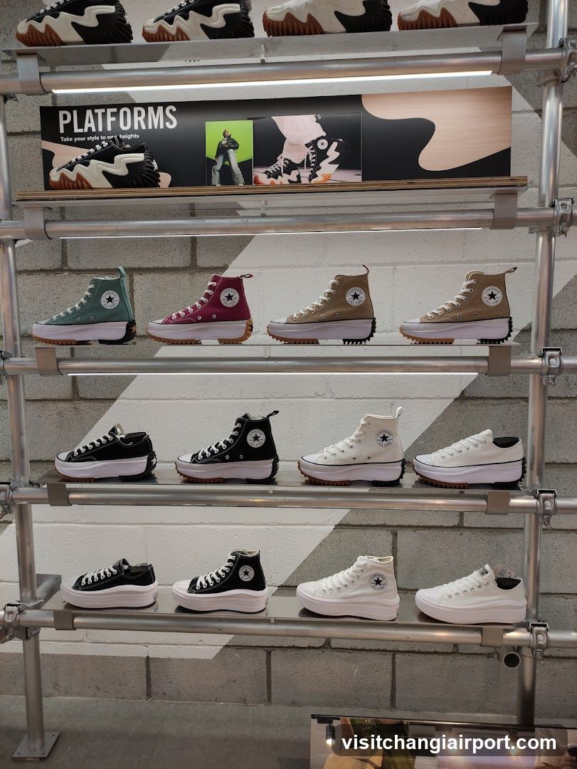 Converse Platform Sneaker Display