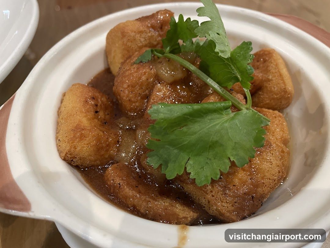 Fried Dough in Sauce