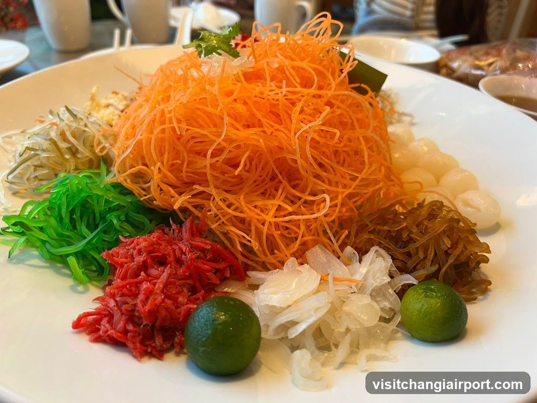 Yue Fei Noodle Salad (Nian Gao)