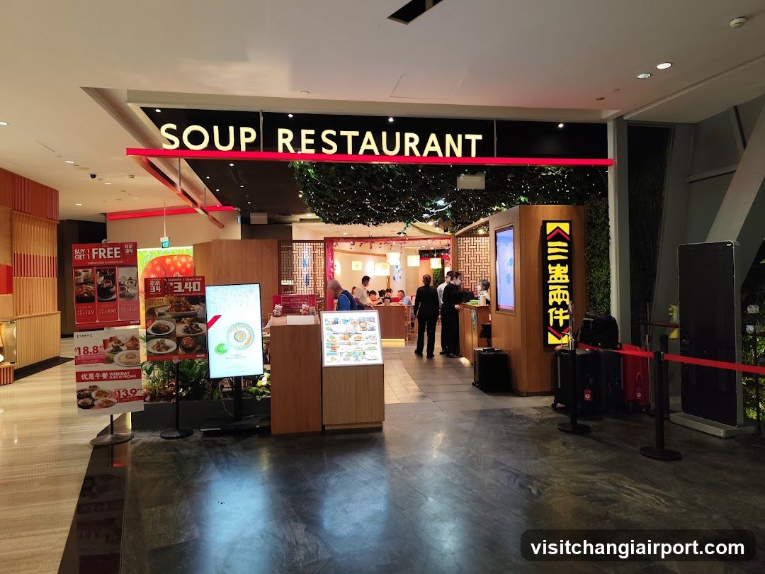 Soup Restaurant Interior View