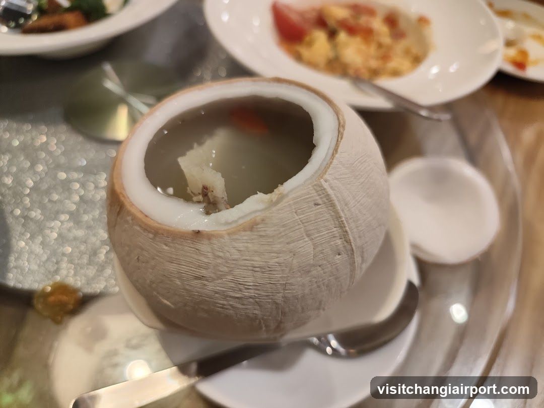 Coconut Soup Serving
