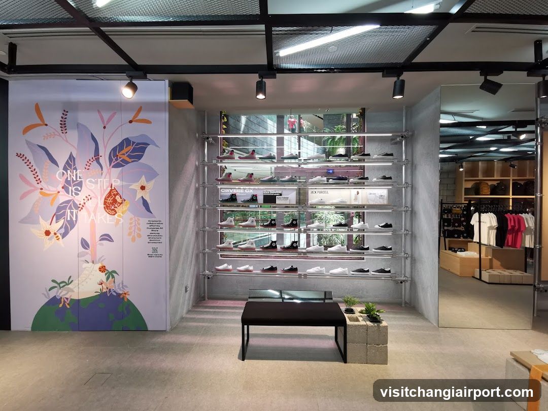 Shoe Store Interior Display