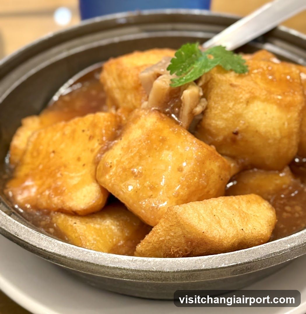 Fried Tofu in Sauce