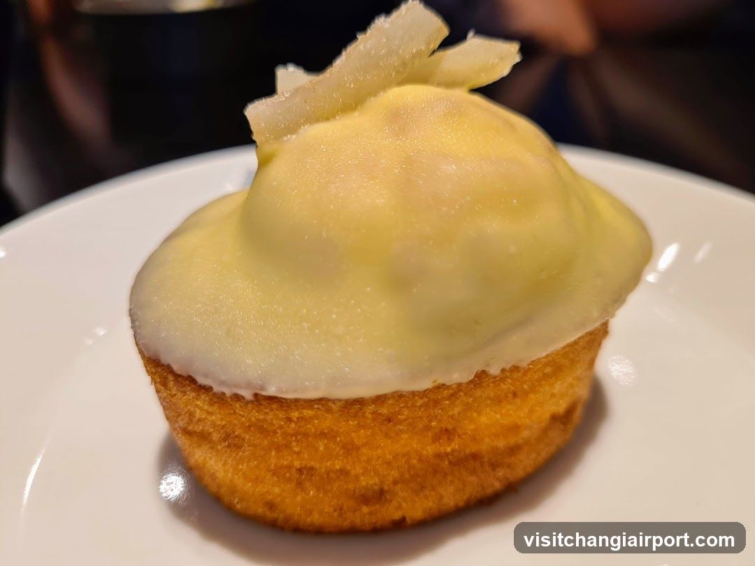 Yellow Pastry with Glaze