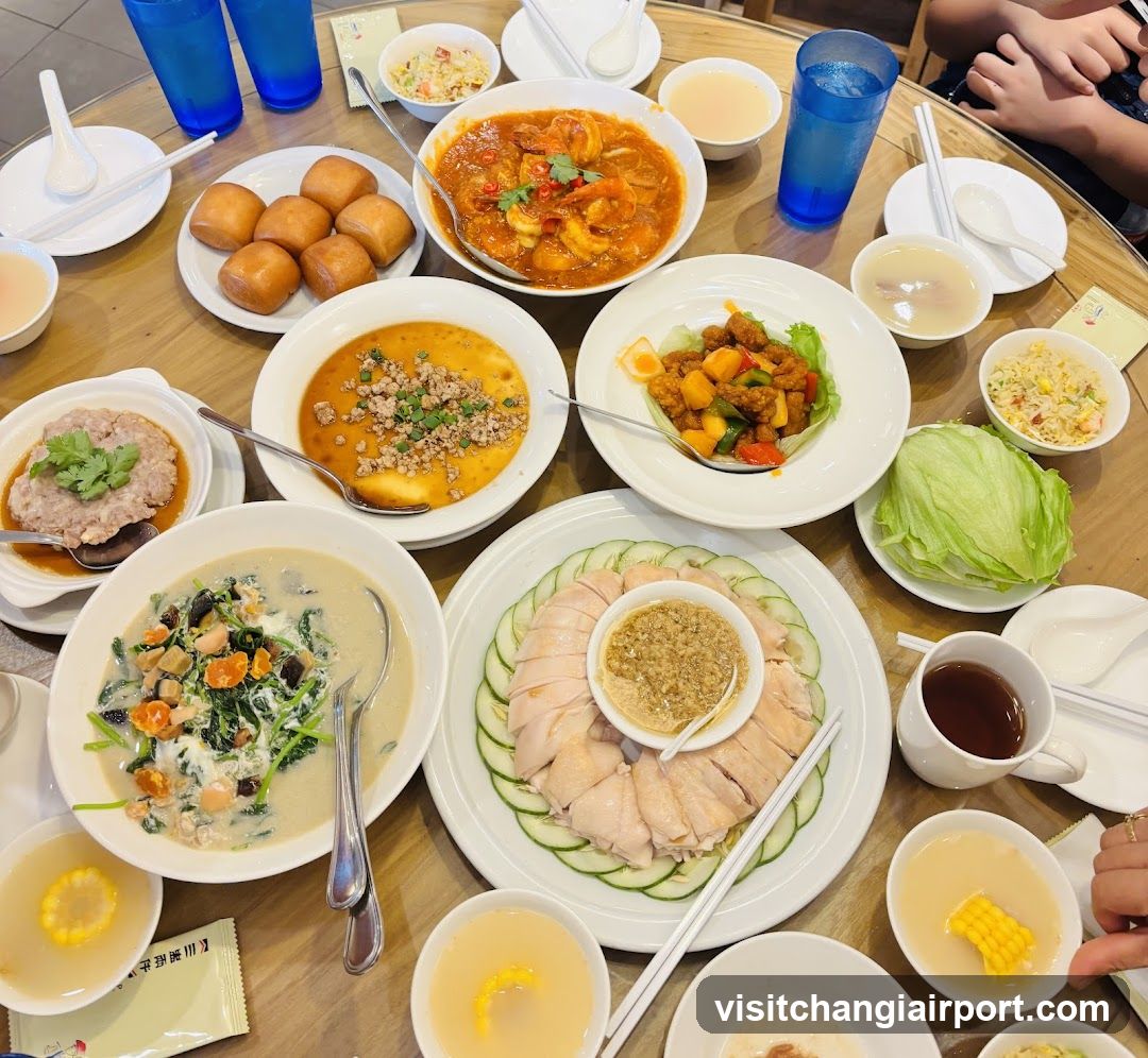 Chinese Feast Table