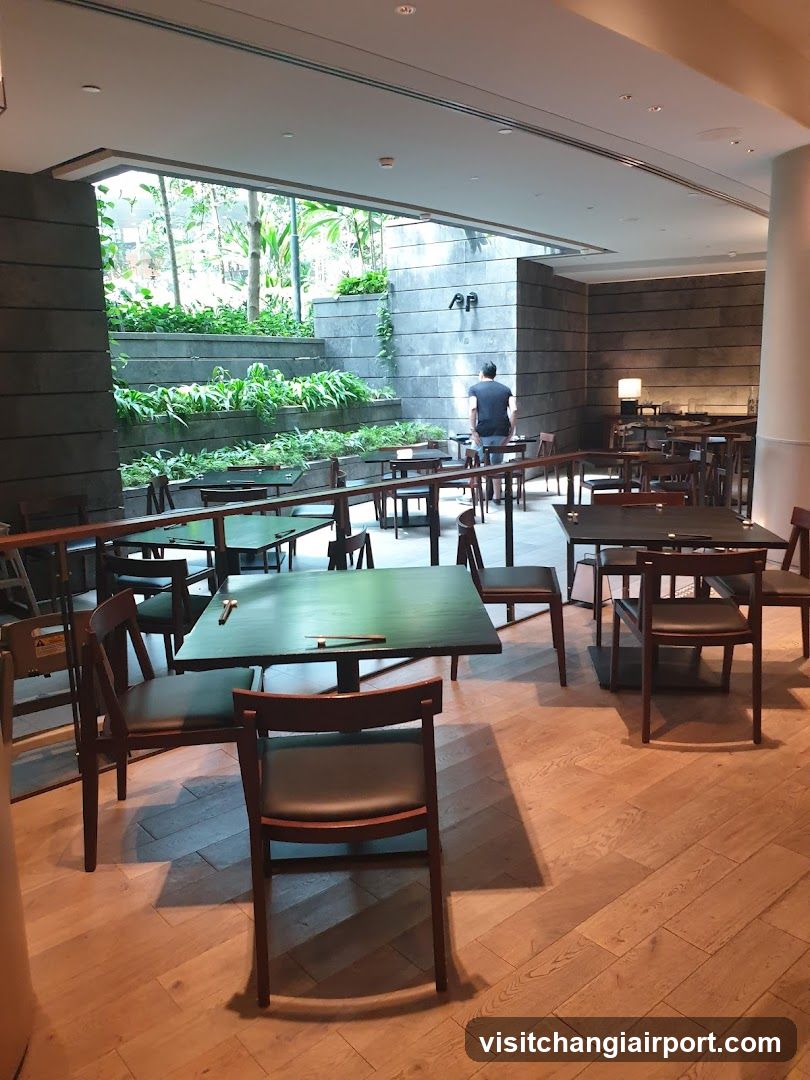 Interior of a modern restaurant or cafe