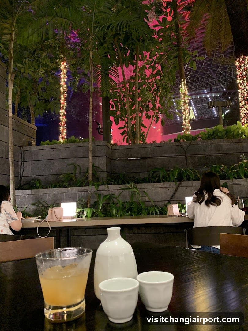 Dining Scene at Night