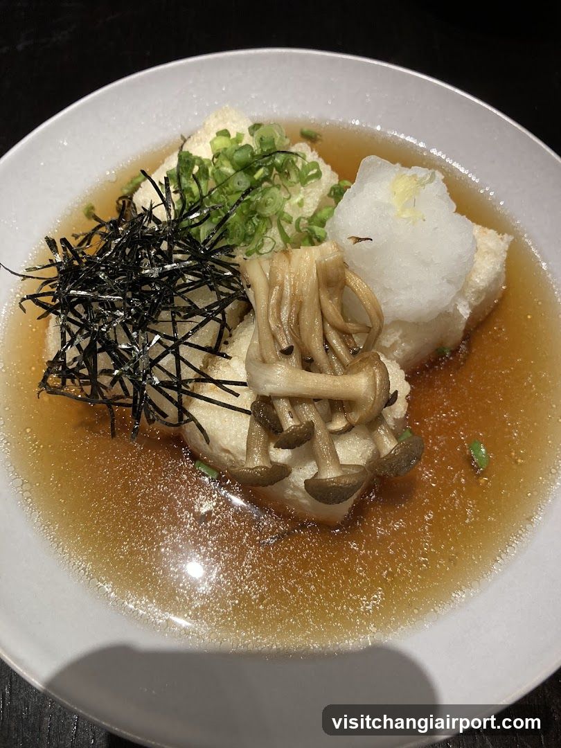 Mushroom and Tofu Soup