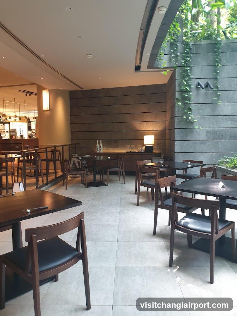 Interior of a modern cafe or restaurant