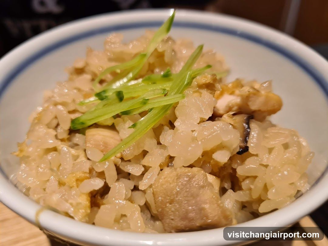 Rice Bowl with Chicken and Cucumber