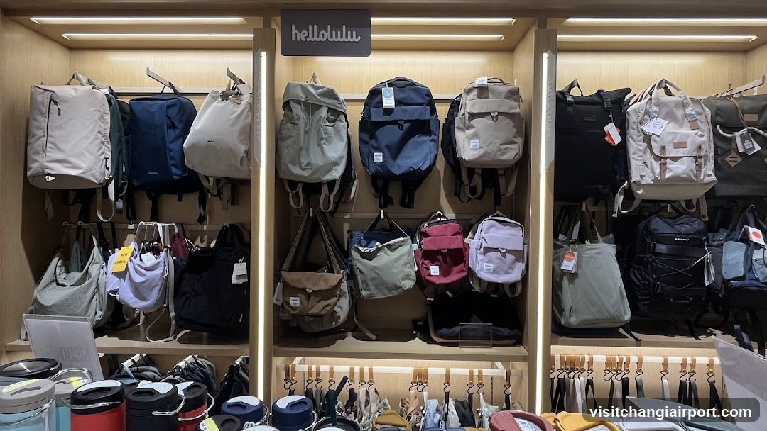 Backpack and Bag Display Shelf
