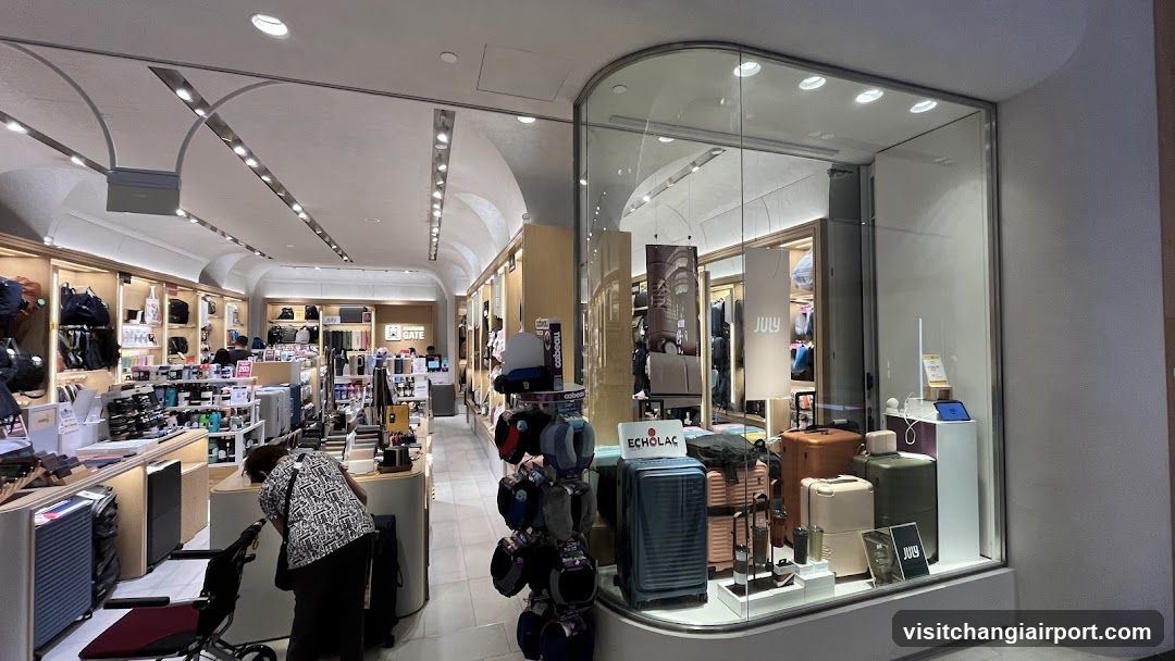 Luggage Store Interior View