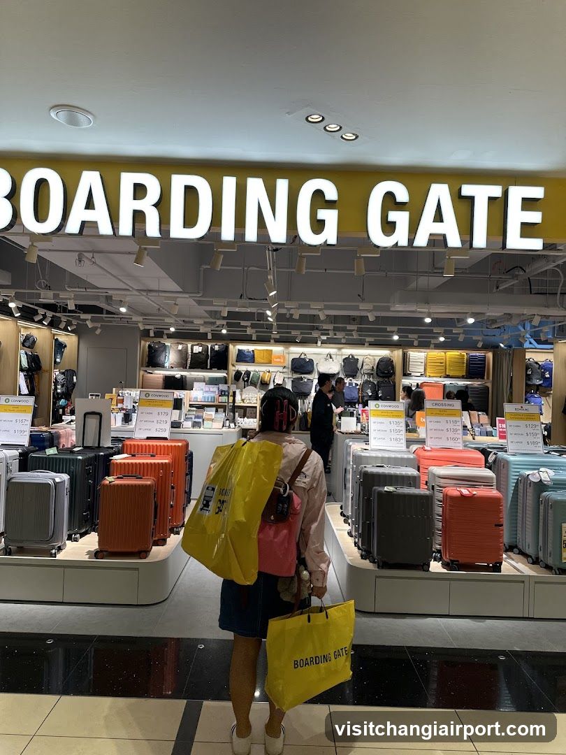 Boarding Gate Store Interior