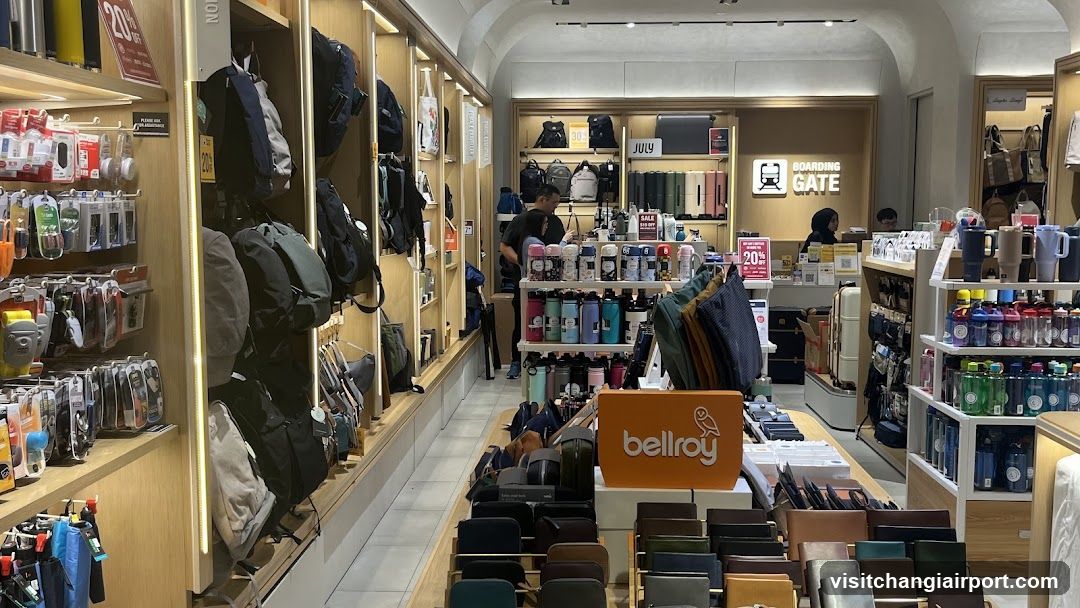 bellroy store interior