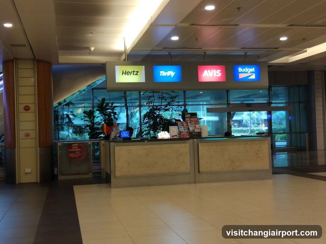 Avis Car Rental - Changi Airport Terminal 2