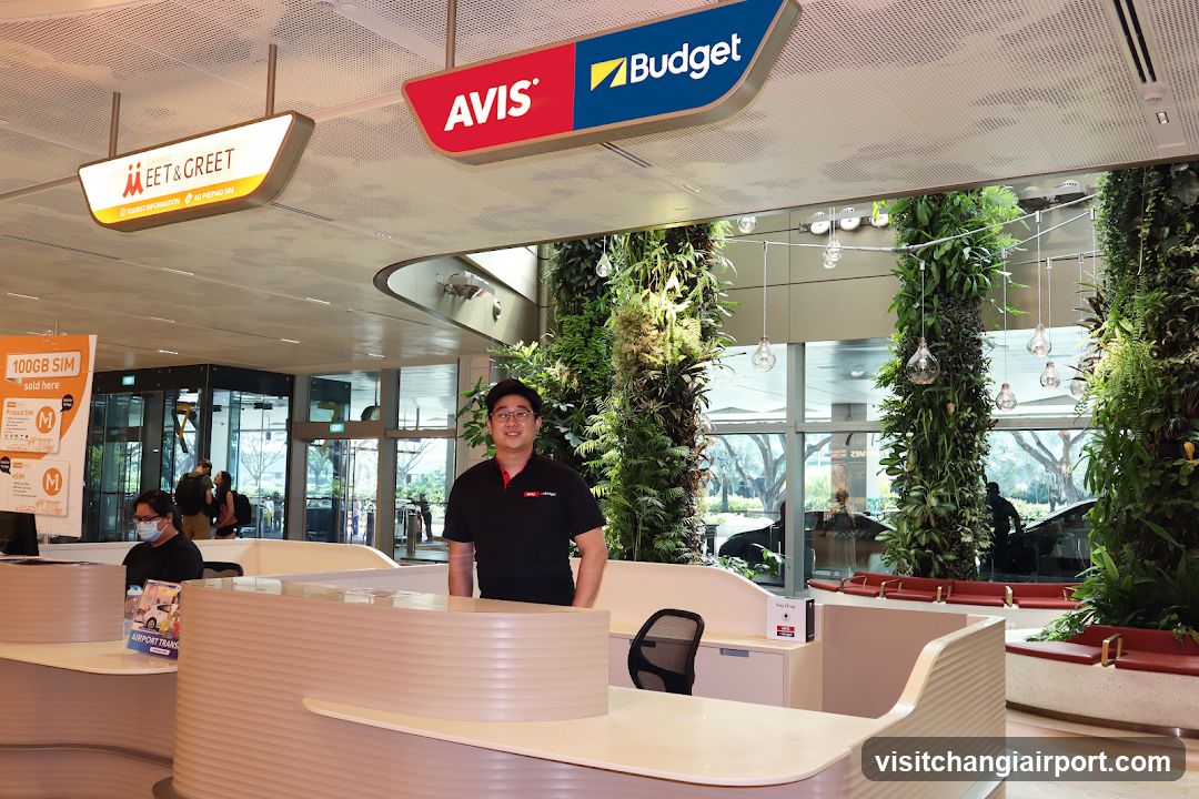 Airport Car Rental Desk