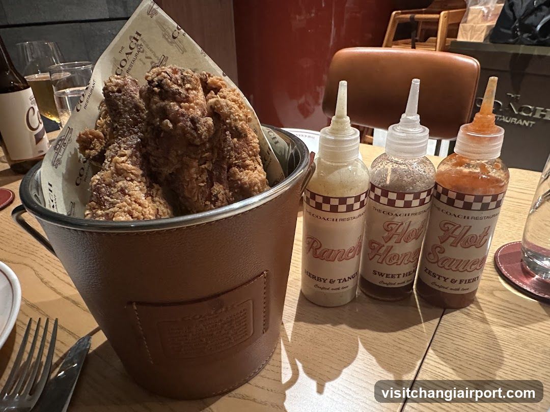 Fried Chicken with Sauces