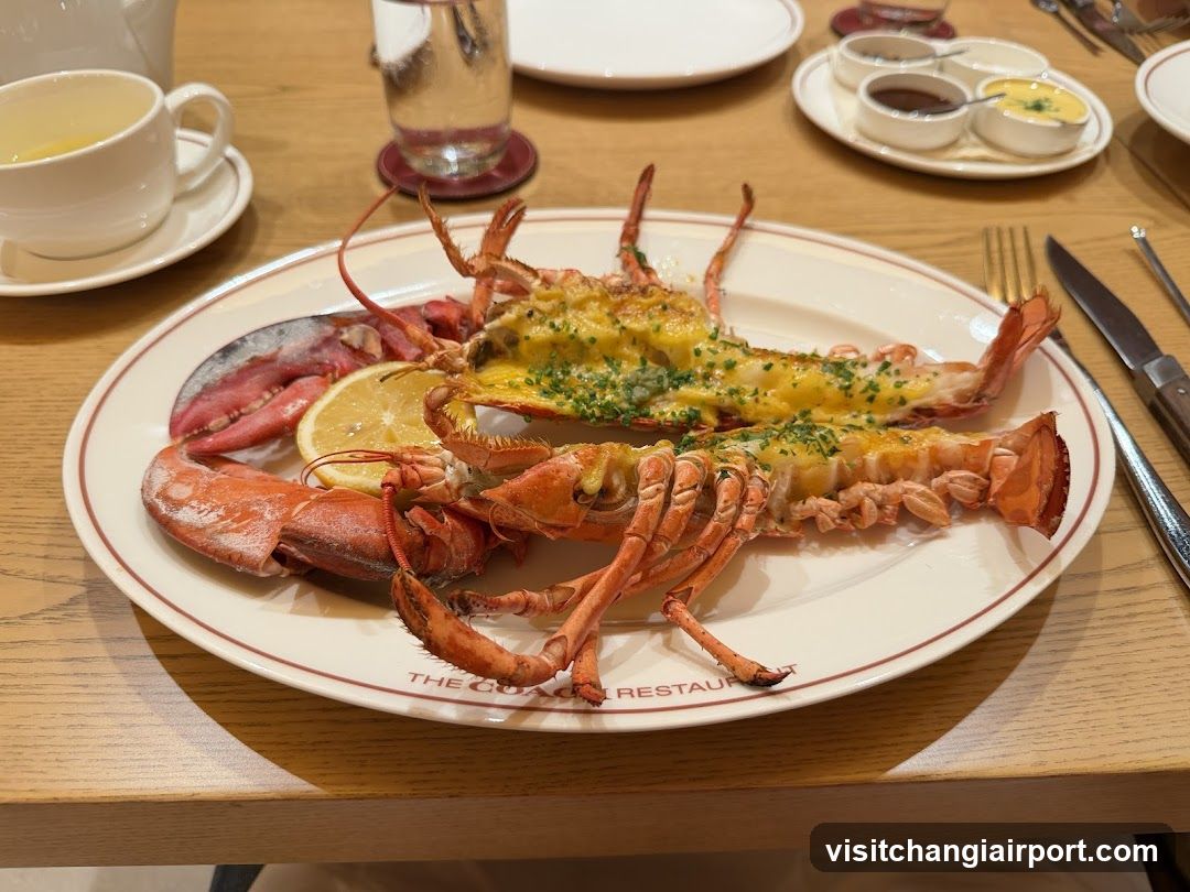 Lobster Dish at Restaurant