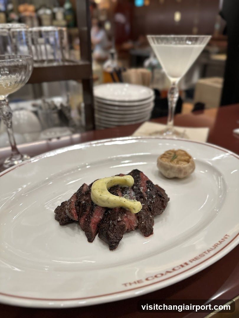 Steak at The Coach Restaurant