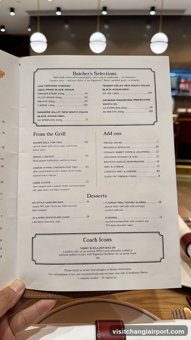 Restaurant Menu Page