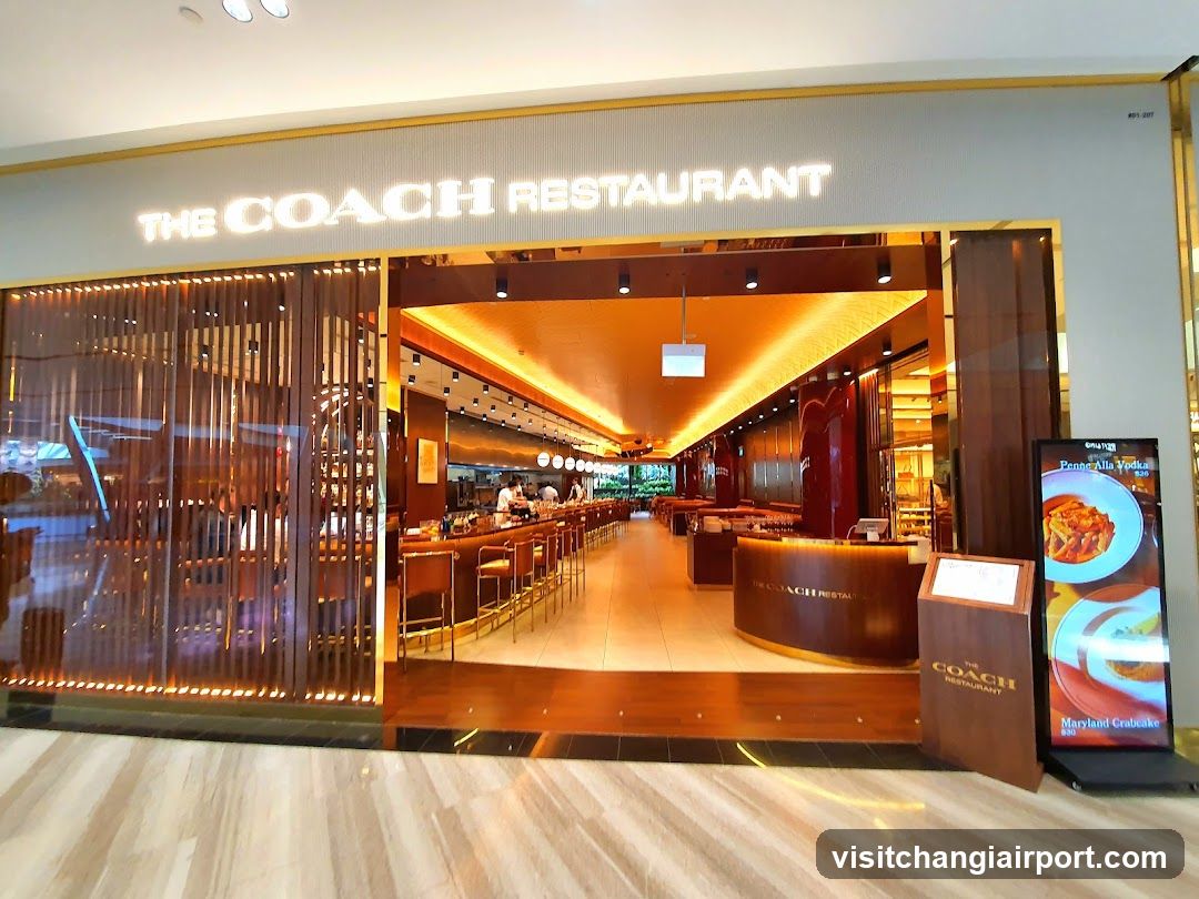 The Coach Restaurant (Jewel Changi)